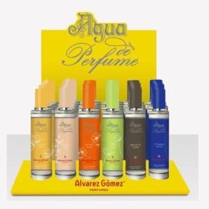 EXPOSITOR 36 FRASCOS AGUA DE PERFUME 30ML SURT, + 6 TESTER