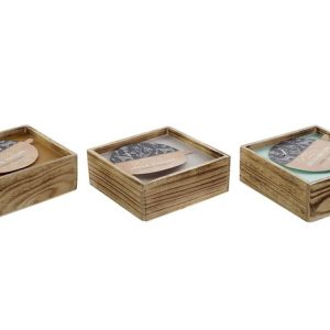 VELA ABETO NATURAL SURTIDA 20X20X7