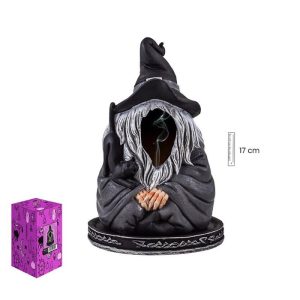 QUEMADOR CONOS INCIENSO BRUJA 18 CM