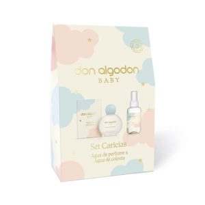 SET REGALO CARICIAS BABY PERFUME+COLONIA 100ML DON ALGODON