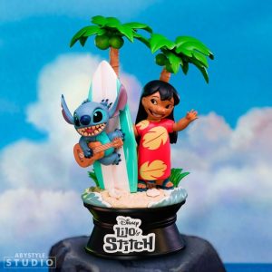 FIGURA LILO & STITCH TABLA DE SURF DISNEY