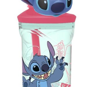 VASO FIGURITA 3D 360 ML, STITCH FLOWERS