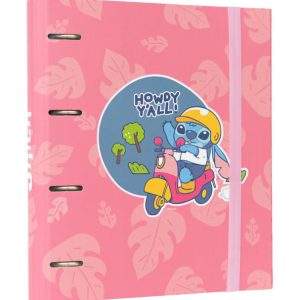 CARPETA 4 ANILLAS DISNEY STITCH