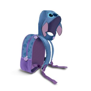 MOCHILA DE GUARDERIA CON CAPUCHA STITCH