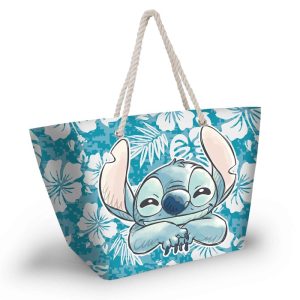 BOLSA DE PLAYA SOLEIL LILO Y STITCH ALOHA