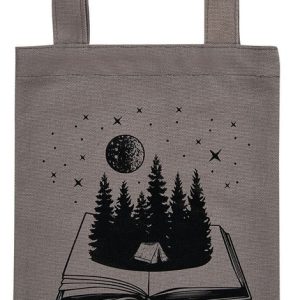 BOLSA DE TELA PARA LIBROS VIAJE DE LA IMAGINACION