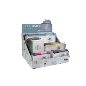 EXPOSITOR ZIPPER BAGS 80 U,