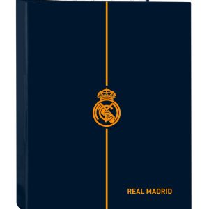 CARPETA CARTON FOLIO 4 ANILLAS MIXTAS REAL MADRID 2? EQUIP,