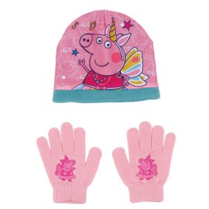 SET GORRO/GUANTES INFANTIL 48/51 PEPPA PIG