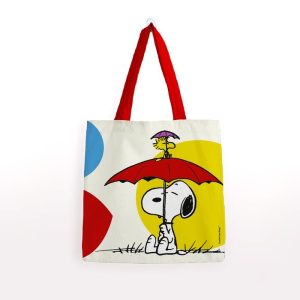 BOLSA ALGODON SNOOPY MEDIANA - 12 PARAGUAS