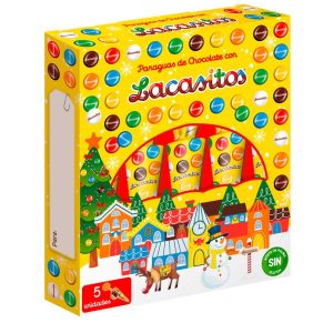 PARAGUAS LACASITOS NAVIDAD 11 GRAMOS BLISTER DE 5 UDS