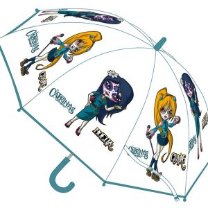 PARAGUAS CUPULA 48 CM CATRINAS CLAIRE NOELIA Y LILA