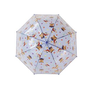 PARAGUAS MANUAL INFANTIL TRANSP, BURBUJA 48CM PAW PATROL