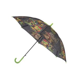 PARAGUAS AUTOMATICO CADETE POLIESTER 54 CM TORTUGAS NINJA