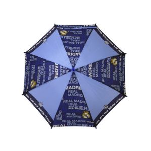 PARAGUAS AUTOMATICO 48CM POLIESTER REAL MADRID