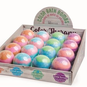 EXPOSITOR 16 BOMBAS BA?O MULTICOLOR 140GR IDC INSTITUTE