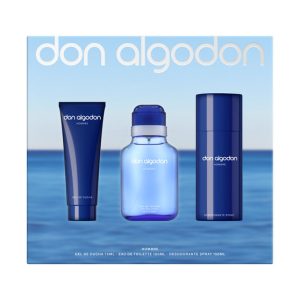 SET COLONIA 100ML+DESODORANTE+GEL DUCHA HOMBRE DON ALGODON