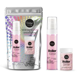 SET ROLLER TIME FRAGANCIA+EXFOLIANTE FACIAL