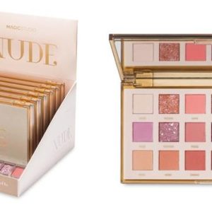 PALETA DE SOMBRAS DE OJOS MAGIC STUDIO 18 TONOS NUDE MS