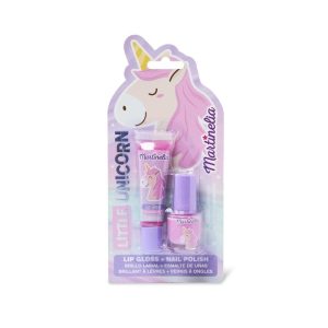 BRILLO LABIAL Y ESMALTE DE U?AS LITTLE UNICORN