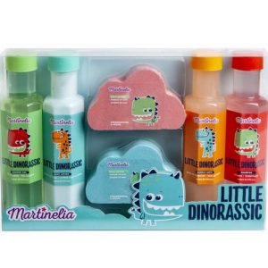 KIT DE BA?O LITTLE DINOSAURIO (6 PIEZAS)