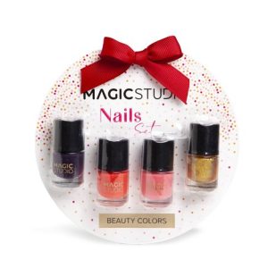 SET 4 ESMALTE DE U?AS COLORFUL MAGIC STUDIO