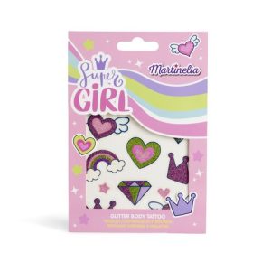 TATUAJES GLITTER SUPERGIRL MARTINELIA