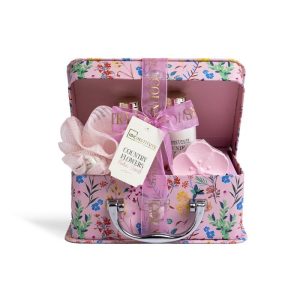 CAJA METALICA COUNTRY FLOWERS 4PIEZAS