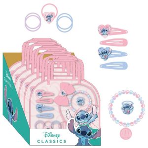 SET DE BELLEZA ACCESORIOS MALETIN STITCH MOD, 3