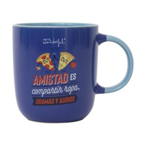 TAZA - AMISTAD ES COMPARTIR ROPA DRAMAS Y AUDIOS