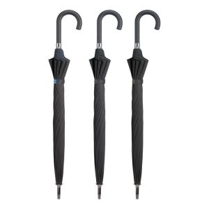 PARAGUAS LARGO AUTO, VARILLAS TELESCOPICAS Y FUNDA 2 MODELO