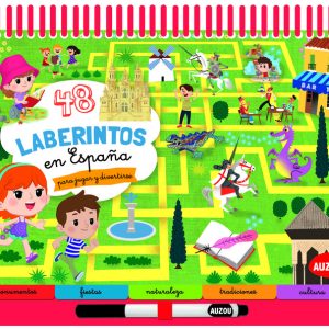 BLOC CON ANILLAS, 48 LABERINTOS EN ESPA?A