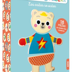 MIS SILUETAS DE MADERA LOS OSITOS SE VISTE