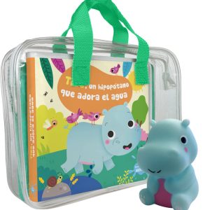 LIBRO DE BA?O TIMO UN HIPOPOTAMO QUE ADORA EL AGUA