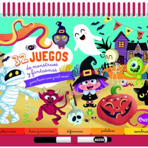 BLOC DE ANILLAS GRANDE 32 JUEGOS DE MONSTRUOS Y FANTASMAS P