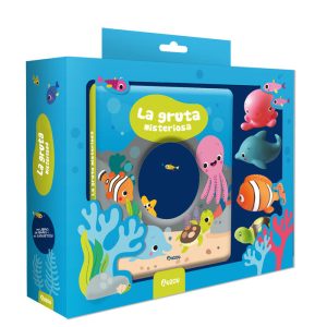LA GRUTA MISTERIOSA LIBRO DE BA?O CON 4 JUGUETES