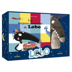 MI COFRE DE HISTORIAS CON LOBO COFRE CON PELUCHE