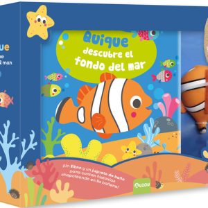 LIBRO DE BA?O QUIQUE DESCUBRE EL FONDO DEL MAR, ECOLOGICO