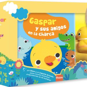 LIBRO DE BA?O GASPAR Y AMIGOS EN LA CHARCA, ECOLOGICO