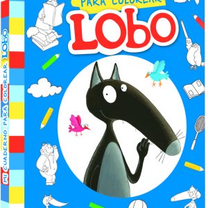 MI CUADERNO PARA COLOREAR LOBO
