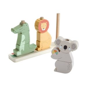 FISHER-PRICE ANIMALITOS DE MADERA PARA APILAR Y ORDENAR