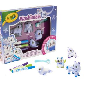 SET WASHIMALS POLAR 4 MASCOTAS DEL ARTICO