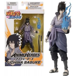 FIGURA BANDAI ANIME HEROES NARUTO UCHIHA SASUKE
