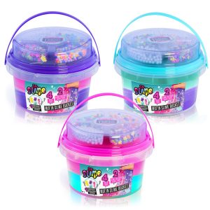 CUBO DE SLIME CON DECORACIONES