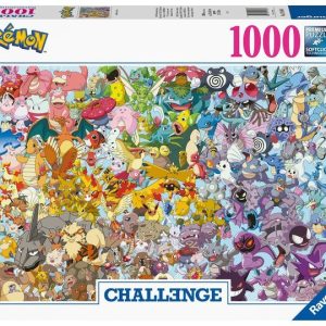 PUZZLE RAVENSBURGER 1000PZ CHALLENGE PUZZLE POKEMON