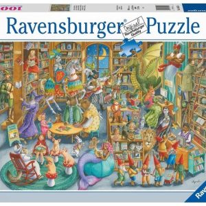 PUZZLE 1000 P MEDIANOCHE EN BIBLIOTECA