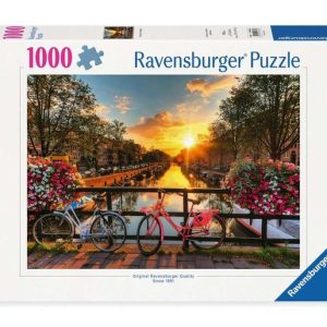 PUZZLE RAVENSBURGER BICICLETAS EN AMSTERDAM 1000 PIEZAS