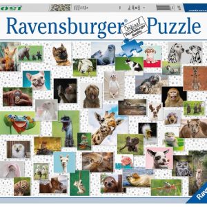 PUZZLE 1500 PZ COLLAGE DE ANIMALES DIVERTIDOS