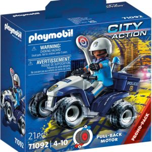 PLAYMOBIL POLICIA- SPEED QUAD