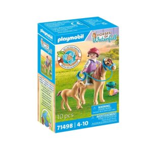 PLAYMOBIL NI?A CON PONI Y POTRO